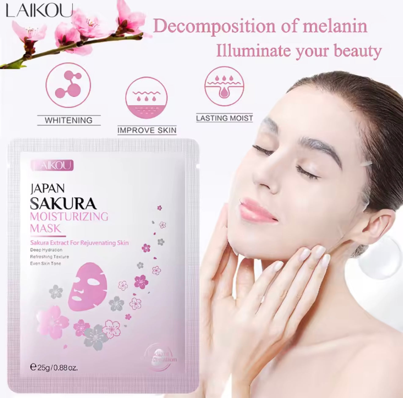 Masque Sakura – Nettoyant anti-imperfections et boutons